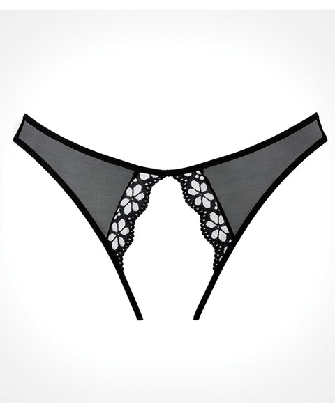 Adore Mirabelle Plum Panty Black O/S